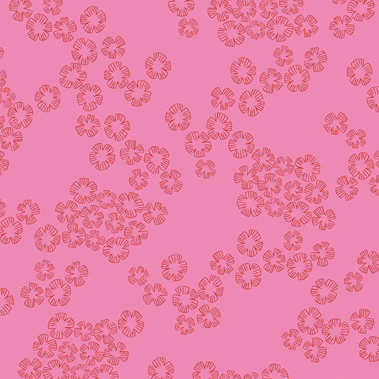 Wandering - Charm in Pink - A-764-E - Half Yard