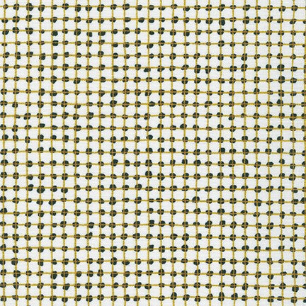 Cotton quilting fabric pattern called 'Grid in Pepper'. Part of the 'Collection CF' fabric collection. Designed by Carolyn Friedlander for fabric company Robert Kaufman. SKU: AFR-20590-188. 44-45 inch width.