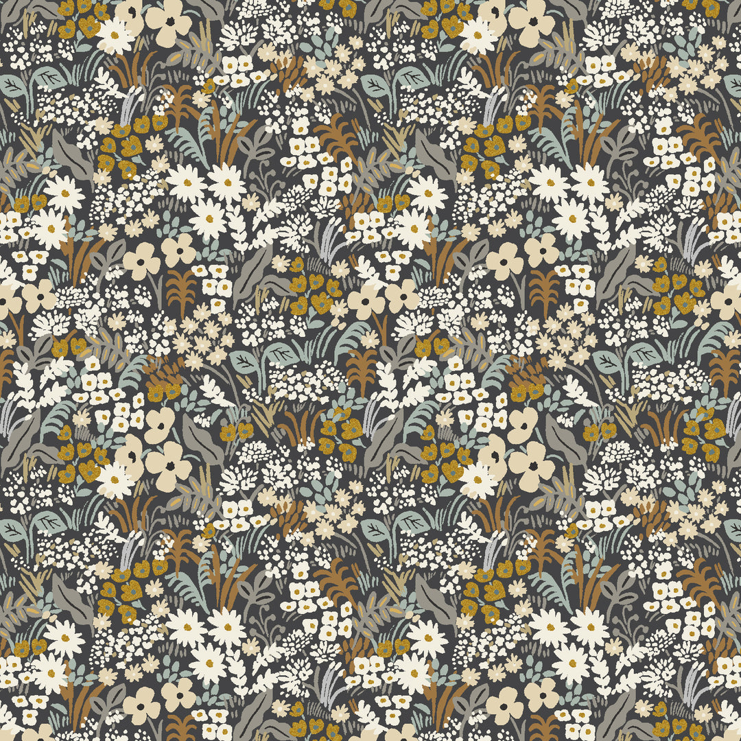 Bon Voyage - Meadow in Grey Multi - Rifle Paper Co. - RP204-GM6M - Half Yard