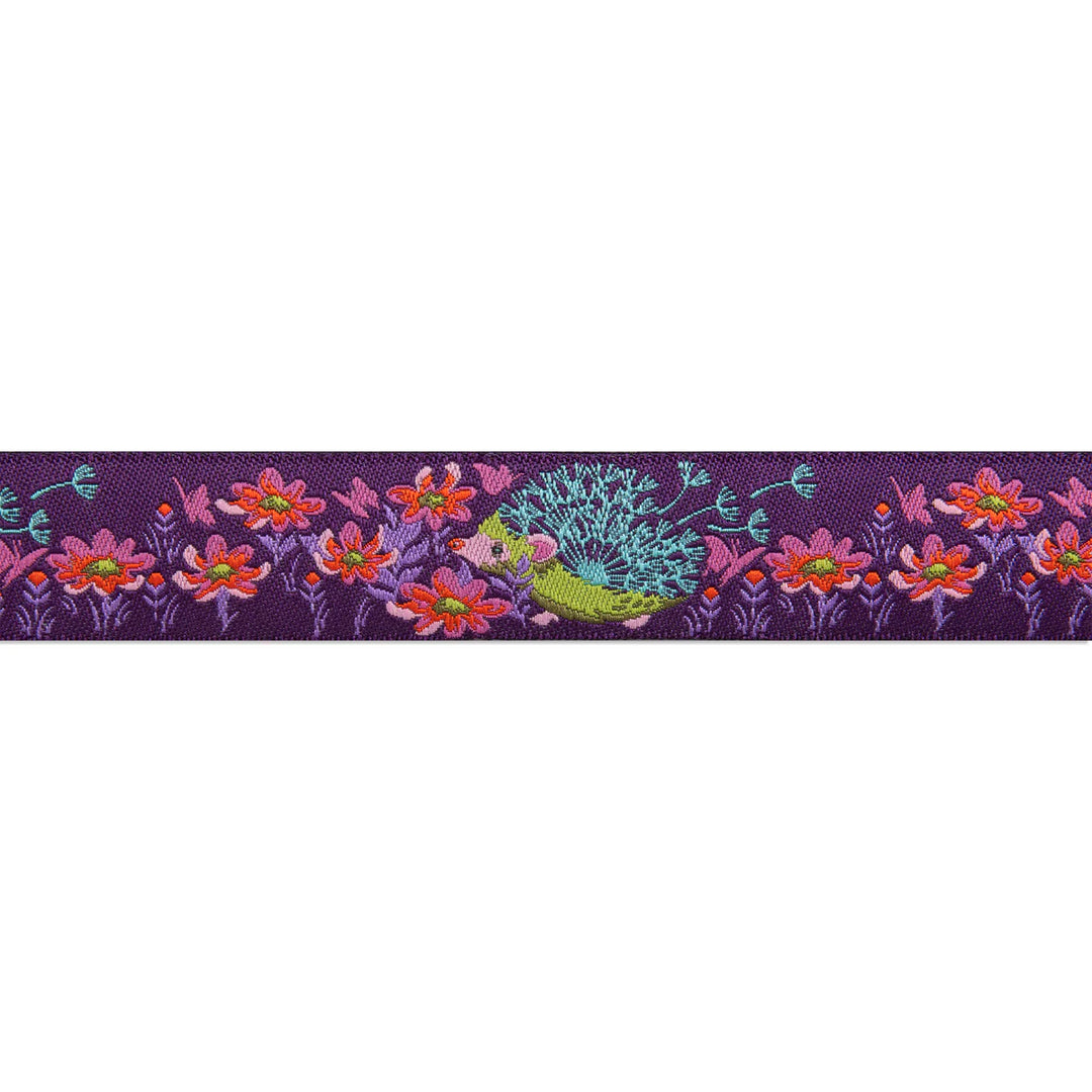 Renaissance Ribbons - Who's Your Dandy Purple 7/8" - One Yard