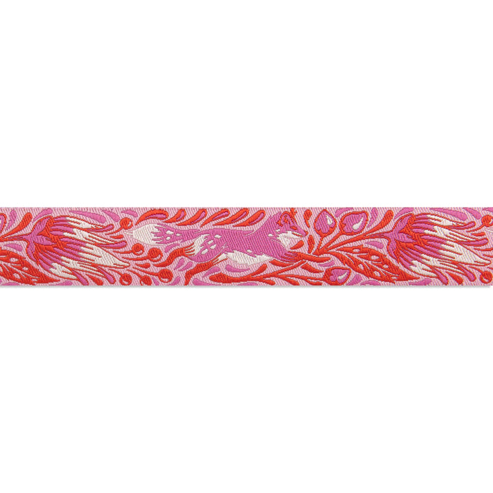 Renaissance Ribbons - Out Foxed Pink 7/8" - One Yard