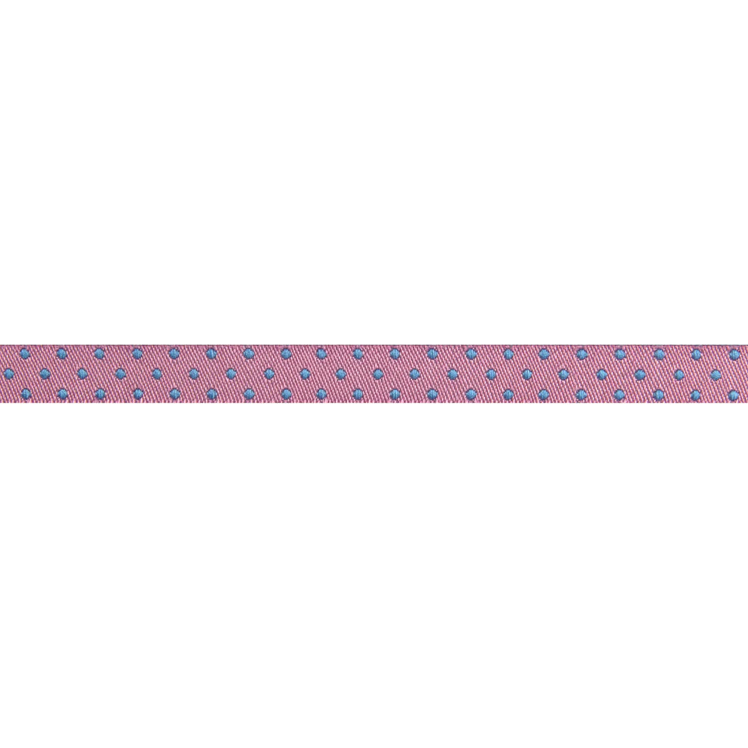 Renaissance Ribbons - Reversible Dots Tula 3/8" - One Yard